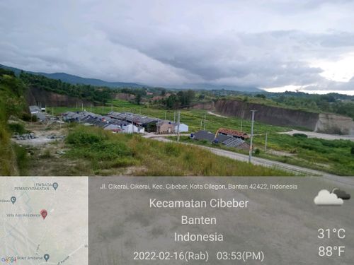 foto posisi tengah perumahan Villa Asri Residence 2