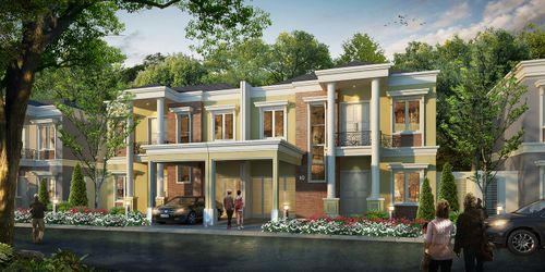 foto denah rumah tipe 120/144 perumahan Sentul Alaya