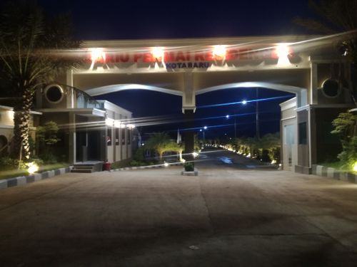 foto gerbang perumahan CARIU PERMAI RESIDENCE 3 TAHAP 2