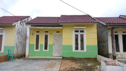 foto tampak rumah tipe Subsidi perumahan Green dita abadi