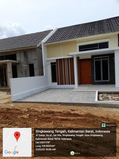 foto contoh rumah perumahan STONERISE CEMPAKA 2