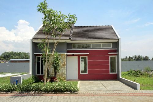 foto tampak rumah tipe 39/143 perumahan Permata Royal Manissa
