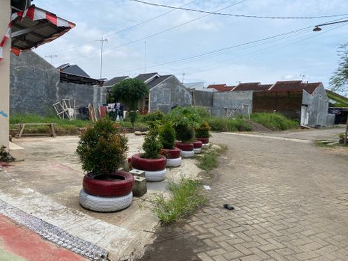 foto posisi tengah perumahan Puri Sijono Asri