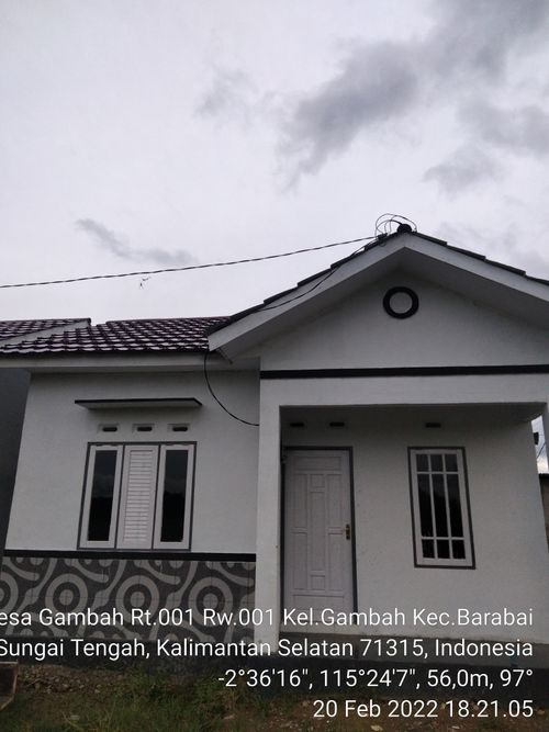 foto contoh rumah perumahan Komplek Perumahan Gambah Graha Asri