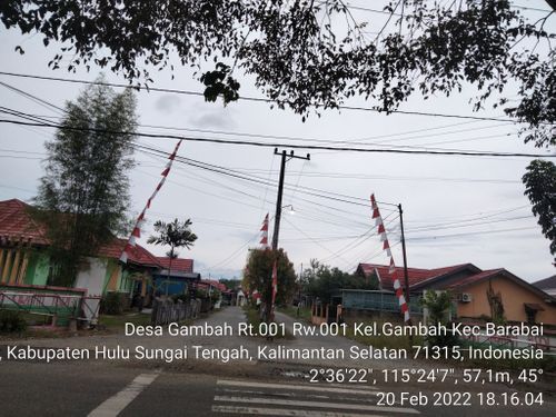 foto gerbang perumahan Komplek Perumahan Gambah Graha Asri