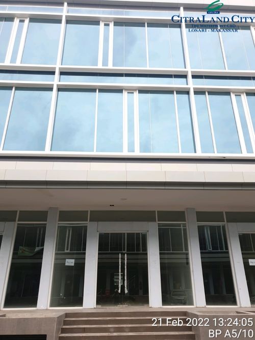 foto tampak rumah tipe BP A5/10 perumahan CitraLand City Losari Makassar