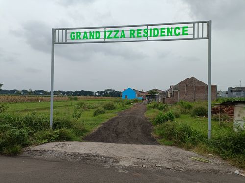 foto gerbang perumahan GRAND IZZA RESIDENCE