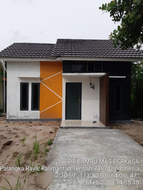 foto contoh rumah perumahan BAMBU MAS INDAH