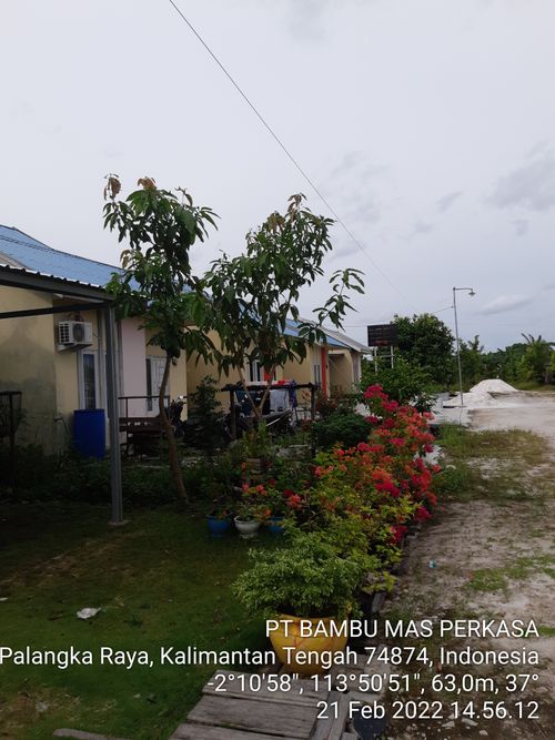 foto posisi tengah perumahan BAMBU MAS INDAH
