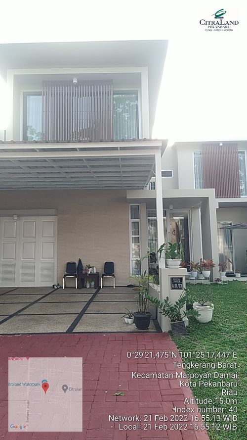 foto contoh rumah perumahan CitraLand Pekanbaru