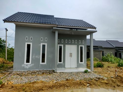 foto tampak rumah tipe 36 perumahan GRAND SULTAN PASEE