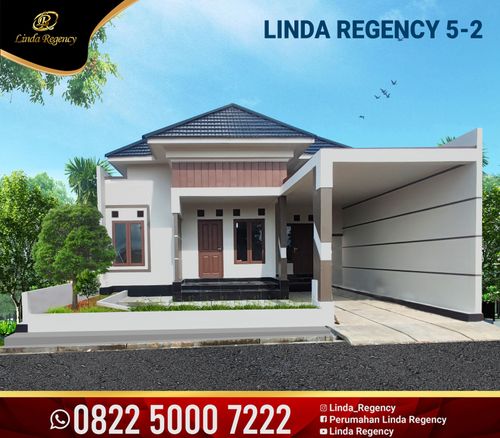 foto tampak rumah tipe NEW MODEL LINDA REGENCY 5 TAHAP 2 perumahan LINDA REGENCY 5-BELIMBING RAYA