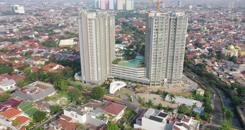 foto tampak rumah tipe TOWER 2 - 1BR GARDEN perumahan ARANDRA RESIDENCE