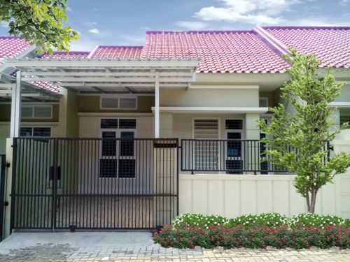 foto tampak rumah tipe PC perumahan PERUMAHAN TANJUNG DAMAI LESTARI