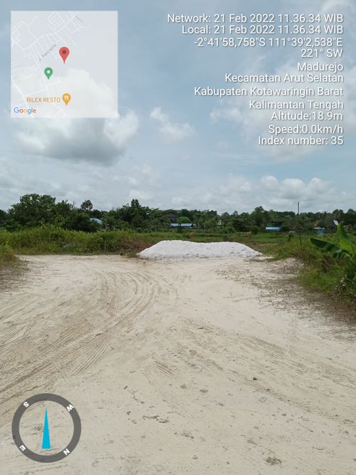 foto gerbang perumahan Perum Baitussalam