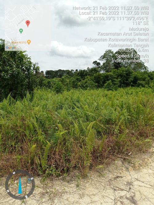 foto posisi tengah perumahan Perum Baitussalam
