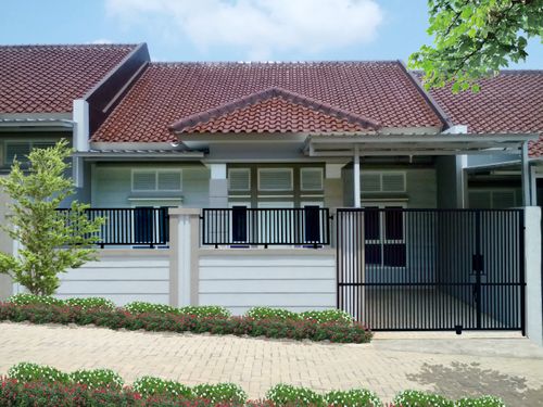 foto tampak rumah tipe PD perumahan PERUMAHAN TANJUNG DAMAI LESTARI