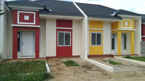 foto tampak rumah tipe Standart perumahan Teras Country Residence