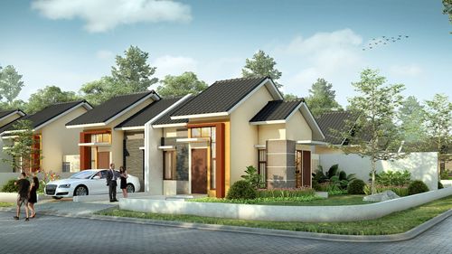 foto denah rumah tipe Devario perumahan CLUSTER GALEA SEGARA CITY KHI