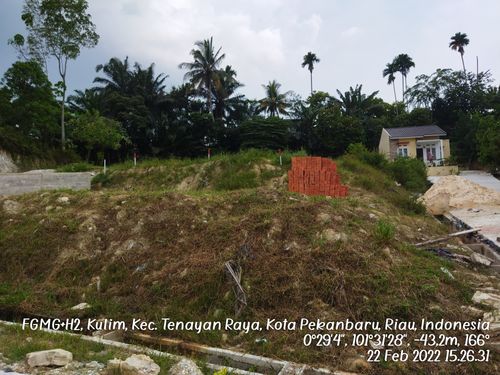 foto posisi tengah perumahan BAKTI CIPTA RESIDENCE II