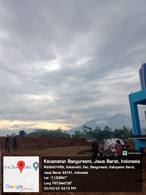 foto posisi tengah perumahan Hijra Sukamukti 2 Tahap 2