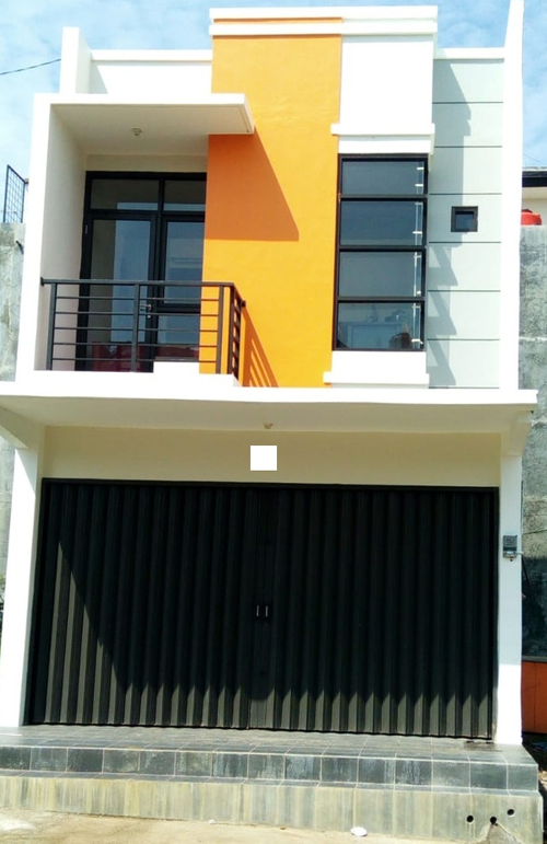 foto tampak rumah tipe 110-60B perumahan TAMAN KOPO KATAPANG