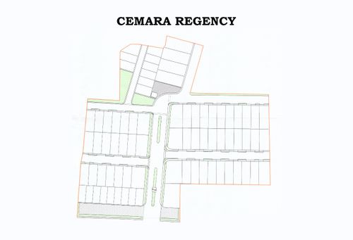 foto denah rumah tipe RUKO perumahan CEMARA REGENCY