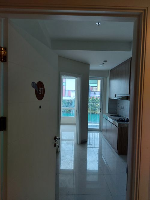 foto denah rumah tipe 1 BR perumahan APARTEMEN HARCO SKY RESIDENCE