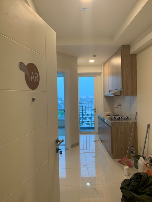 foto denah rumah tipe 1 BR perumahan APARTEMEN HARCO SKY RESIDENCE