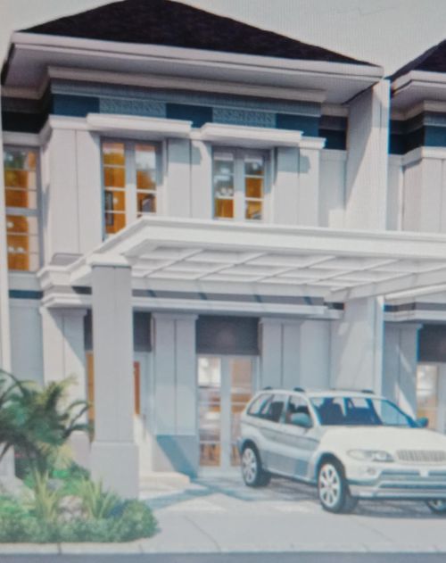 foto tampak rumah tipe T. B140/L100WT perumahan GRAND WISATA DISTRIK
