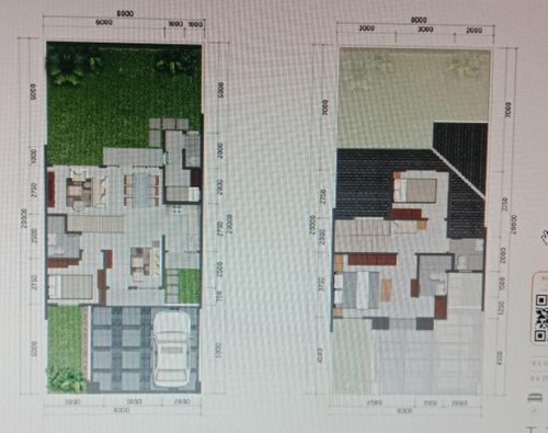 foto denah rumah tipe T. B118/L160WT perumahan GRAND WISATA DISTRIK