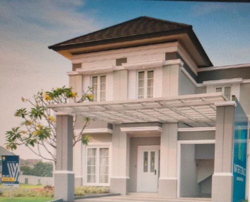 foto tampak rumah tipe T. B158/L300WT perumahan GRAND WISATA DISTRIK