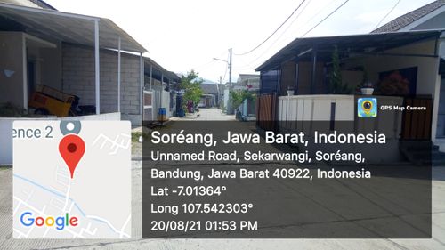 foto posisi tengah perumahan Seroja Home Residence 2