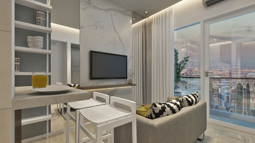 foto tampak rumah tipe 1 BEDROOM perumahan APARTEMEN SAYANA