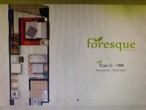 foto denah rumah tipe G/2 perumahan Foresque Residence