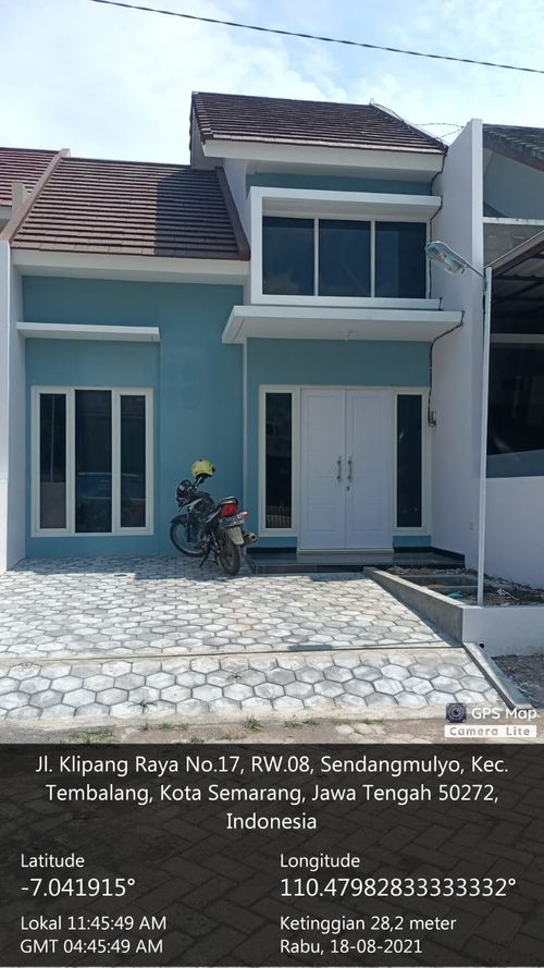 foto tampak rumah tipe RUKO perumahan KLIPANG PESONA ASRI ROYAL PARK