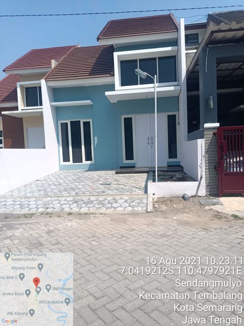 foto denah rumah tipe RUKO perumahan KLIPANG PESONA ASRI ROYAL PARK