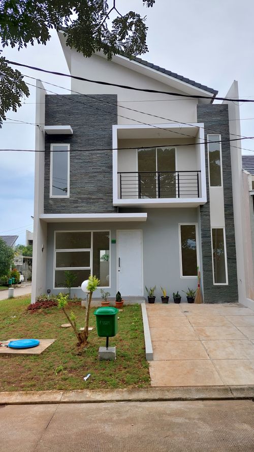 foto contoh rumah perumahan SERPONG GARDEN 2