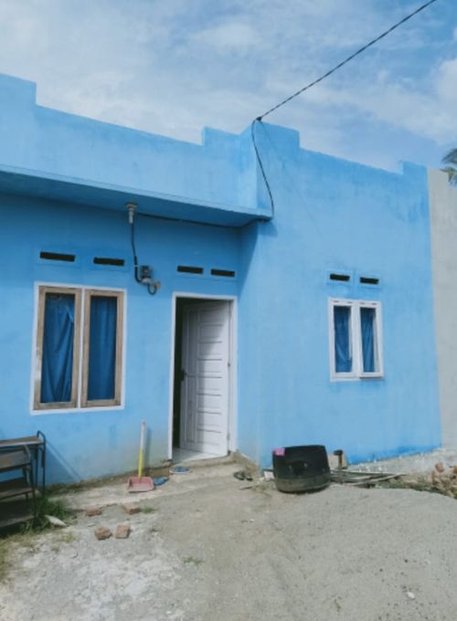 foto tampak rumah tipe 36/66 perumahan RAODAH RESIDENCE