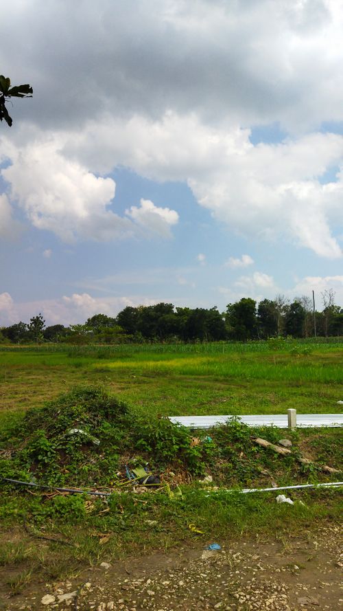 foto posisi tengah perumahan Graha kencana