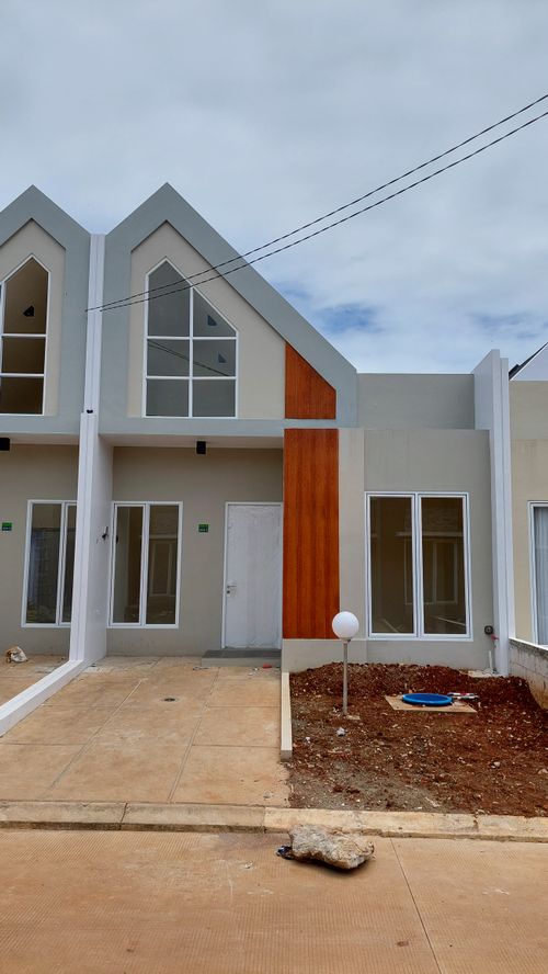 foto tampak rumah tipe Primrose perumahan SERPONG GARDEN 1
