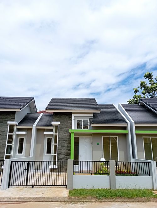 foto tampak rumah tipe Vivaldi perumahan SERPONG GARDEN 2