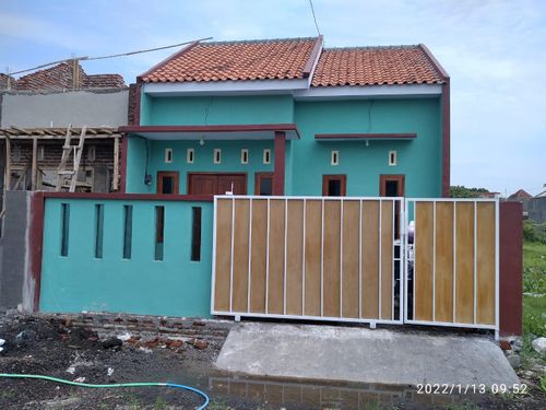 foto tampak rumah tipe 36 perumahan GRAND IZZA RESIDENCE