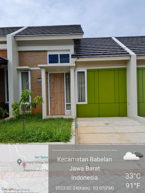 foto contoh rumah perumahan ORCHARD VILLAGE