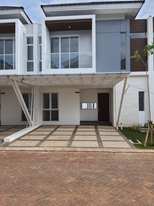 foto contoh rumah perumahan The Riviera Type E