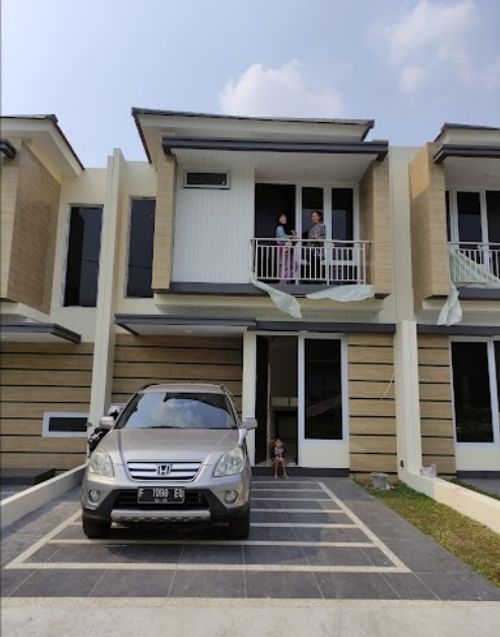 foto tampak rumah tipe 85 perumahan PERUMAHAN GRAHA GRANDE