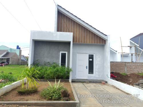 foto contoh rumah perumahan VILLA PERMATA HIJAU CLUSTER BERLIAN