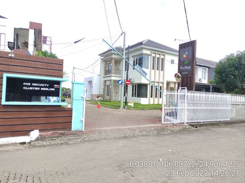 foto gerbang perumahan VILLA PERMATA HIJAU CLUSTER BERLIAN