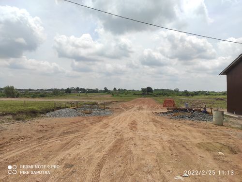 foto gerbang perumahan PALM HILL