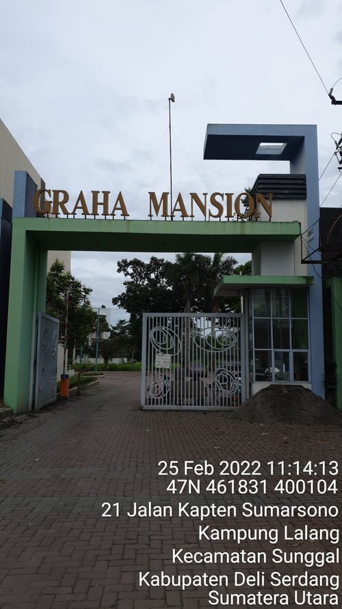 foto gerbang perumahan GRAHA MANSION GRAHA METROPOLITAN